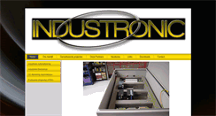 Desktop Screenshot of industronic.be